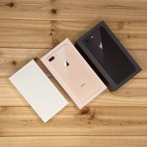 Apple iPhone empty box. Space Gray & Gold. Excellent Condition